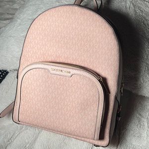 Michael Kors Jaycee Large Signature Backpack New
